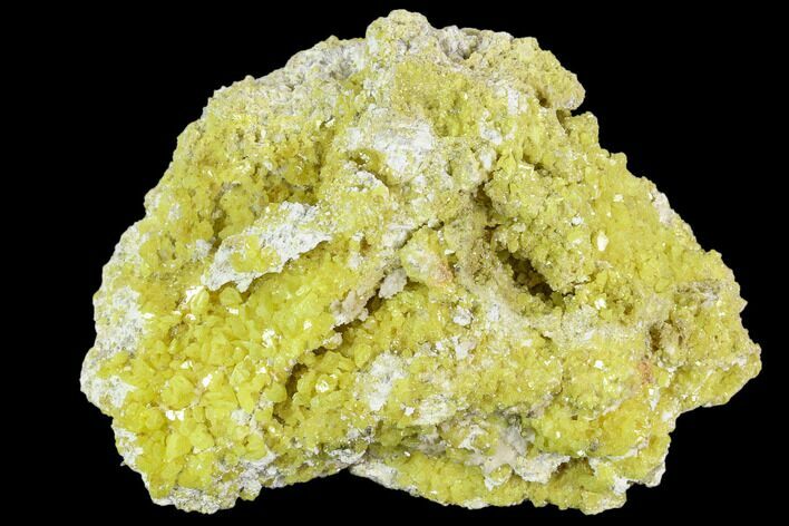 4.7" Sulfur Crystal Cluster on Matrix - Nevada